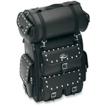 Saddlemen EX2200S Deluxe Sissy Bar Bags W/chrome Studs 3515-0097. Fixed Price $281.00.