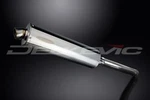 Delkevic 18" Stainless Steel Oval Muffler Yamaha FZR1000 Exup 89-95 Exhaust. Fixed Price $249.99.