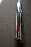 Harley Davidson Cobra 4" Chrome Scalloped Tip Slip-on Exhaust Silencer 6204. Fixed Price $67.23.