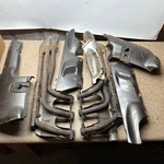 1993 Honda GL1500 Goldwing Aspencade Exhaust Header Pipes Shield Cover Guards. Fixed Price $129.99.