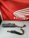 2006 06-17 Honda Exhaust Pipe Muffler Silencer *read Descr. Fixed Price $299.95.