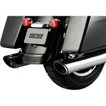Vance & Hines 16672 Twin Slash Round Slip-on Exhaust Mufflers (chrome). Fixed Price $577.18.