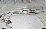 1966 Triumph TR6 - Oem Exhaust Pipe Muffler Full Body Set Left. Fixed Price $549.99.