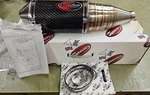 Scorpion Slip-on Oval Carbon Fiber Exhaust Muffler 2008 Suzuki GSXR600/750-K8. Fixed Price $599.99.