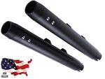 Black Slip Mufflers Harley Sportster Forty Eight Iron 1200. Fixed Price $99.95.