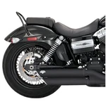 Vance & Hines Twin Slash Slip-on Exhausts Blk Harley Fxdwg Dyna Wide Glide 10-16. Fixed Price $499.99.