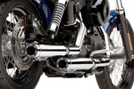 Cobra Slip-on Rpt Mufflers 3" Chrome #6055 Harley Davidson Dyna. Fixed Price $423.79.
