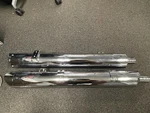 Nos Cobra 4" Chrome Slip On Mufflers Fits: 14-18 Indian Chieftain 5204. Fixed Price $579.99.