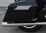 Dna 4" Chrome Style Tapered Slip-ons Mufflers Harley Touring 95-16. Fixed Price $149.85.